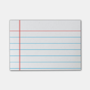 Post-it® Papier rayé personnalisable personnalisé de carn