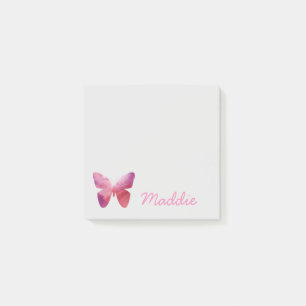 Post-it® Papillon blanc rose