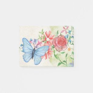 Post-it® Papillon Et Fleurs