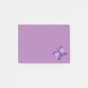Post-it® Papillon rose et pourpre
