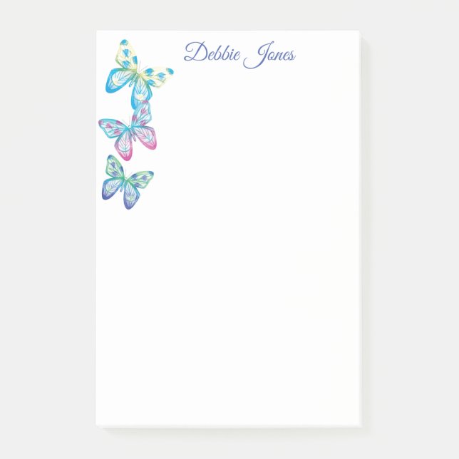 Post-it® Papillons-papillons post-it-notes (Devant)