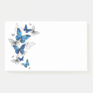 Post-it® Papillons volants bleus Morpho