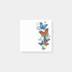 Post-it® Papillons volants Morpho et Monarch