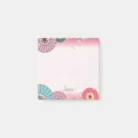 Parapluies japonaises et fleurs de cerisiers Perso
