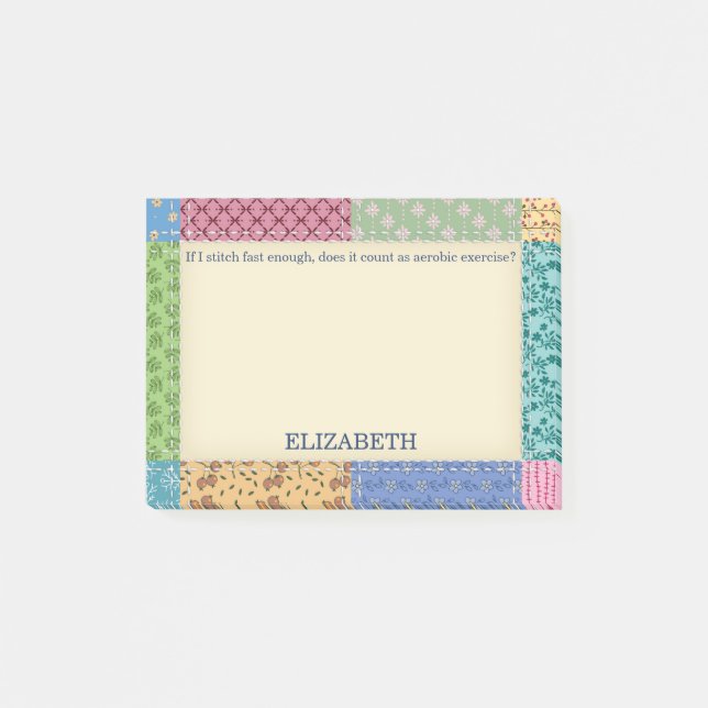 Post-it® Parcelle de grand-mère personnalisée (Devant)