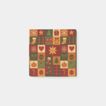 Parcelle rouge vert Patchwork Rustique Ferme Flora
