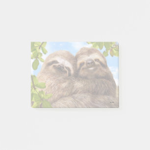 Post-it® Paresseux Couple
