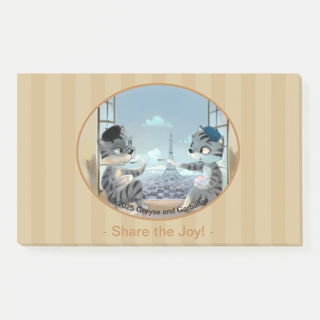 Post-it® Paris by Day Notes 10" x 6" - Joy (Devant)