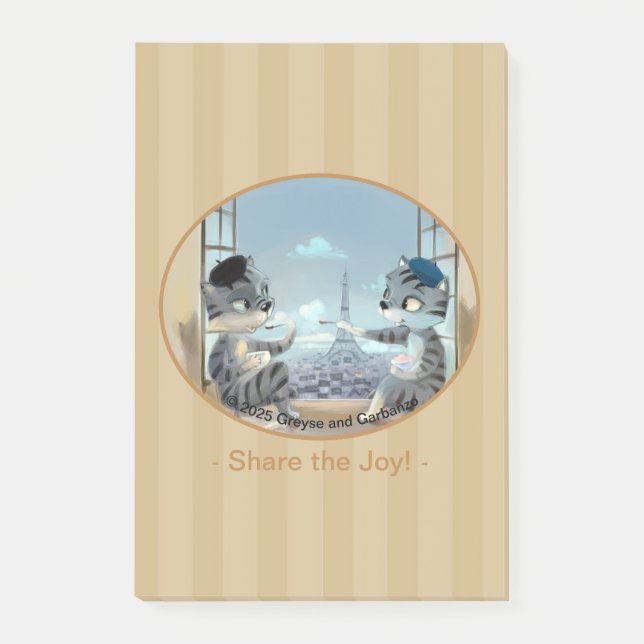 Post-it® Paris by Day Notes 4" x 6" - Joy (Devant)