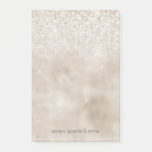 Post-it® Parties scintillant chic Gold Glitz