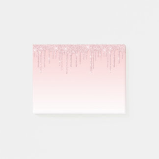 Post-it® Parties scintillant étincelante rose dégoulinant n