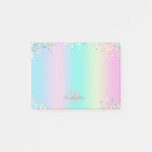 Post-it® Parties scintillant holographique Unicorn
