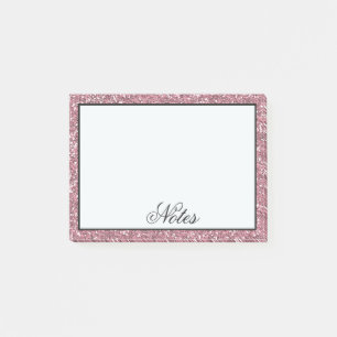 Post-it® Parties scintillant rose Faux