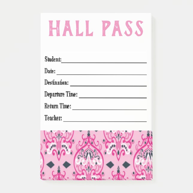 Post-it® Pass Hall (Devant)