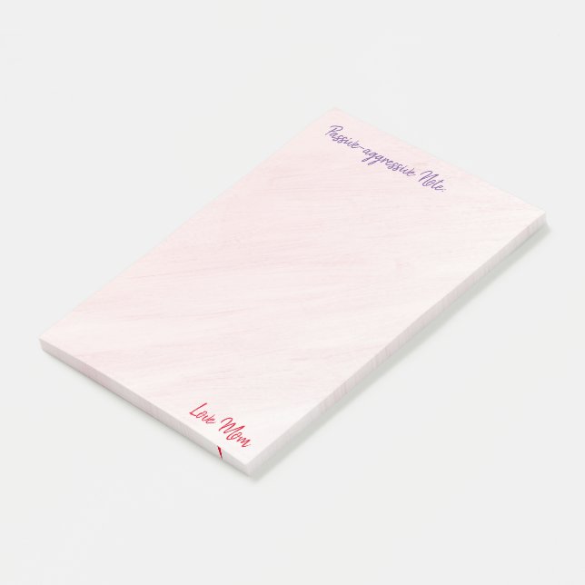 Post-it® Passive Aggressive 4 par 6 post il note aimer Mama (Incliné)