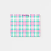 post-it pastel carrelé