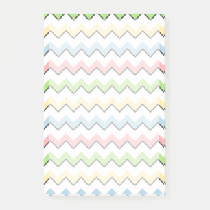 Post-it® Pastel Chevron-Drop Shadow par Shirley Taylor