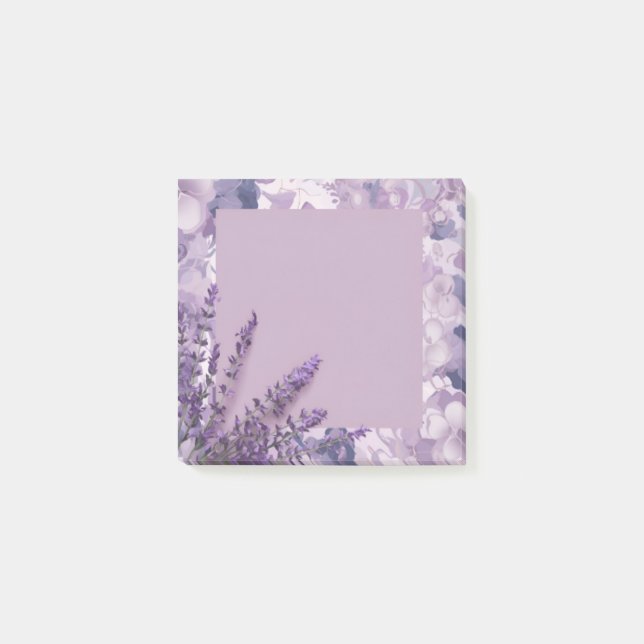 Post-it® Pastel Floral Post-It Notes (Devant)