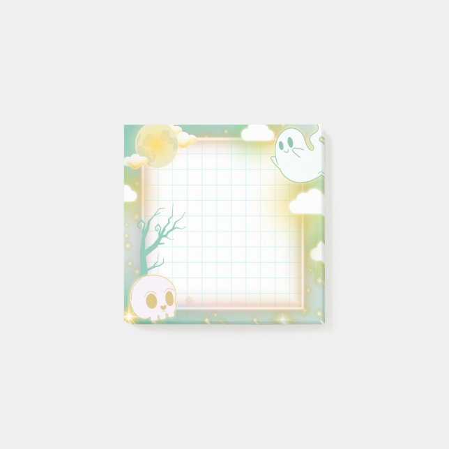 Post-it® Pastel Halloween Ghost (Devant)