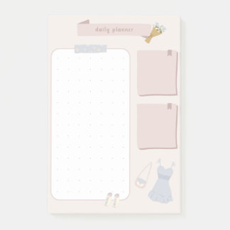 Post-it® Pastel Minimalist Daily Planner