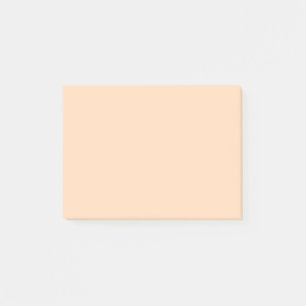 Post-it® Pastel Peach Couleur solide   Classique   Élégant