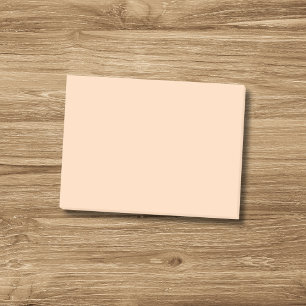 Post-it® Pastel Peach Couleur Uni   Classique   Élégant