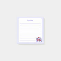 Pastel Purple Kawaii Chibi Frog Holding Coeurs