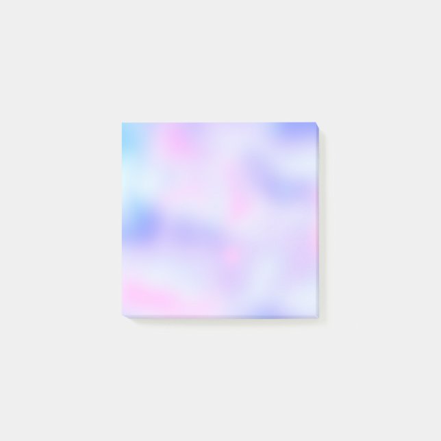 Post-it® Pastel Rainbow Colonnes Abstrait Blur Gradient Omb (Devant)