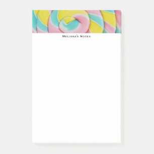 Post-it® Pastel Rainbow Spiral Candy Photo