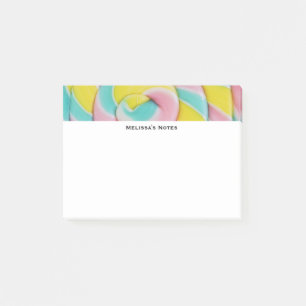 Post-it® Pastel Rainbow Spiral Candy Photo