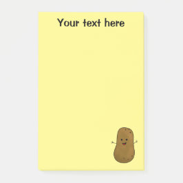 Post-it® Patate Personnalisée Mignonne et Heureuse