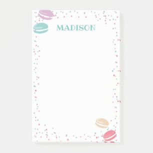 Post-it® Pâtisserie Macaron Poster des notes