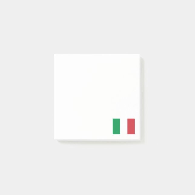 Post-it® Patriotique italien de drapeau de l'Italie (Devant)