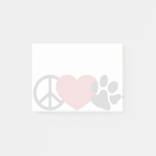 Post-it® Paw Aimé-La Paix