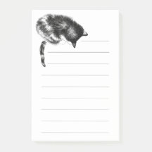 Pawing cat Notes pad