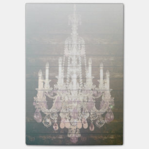 Post-it® Pays chic grange bois rustique lustre vintage