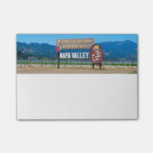 Post-it® Pays de vin de Napa Valley