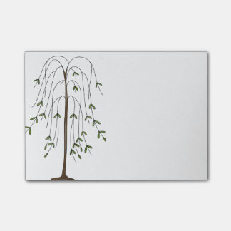 Post-it® Pays pleurant de saule tiré à quatre épingles