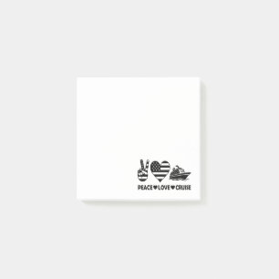 Post-it® Peace Love Cruise USA Vacances Vibes