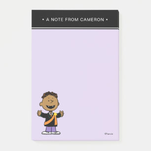Post-it® Peanuts   Franklin Halloween Vampire