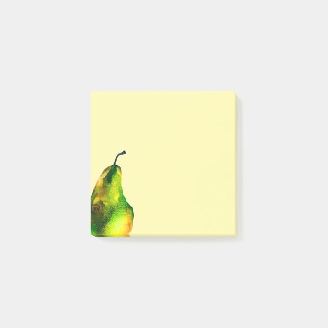 Post-it® Pear art mignon aquarelle fruit (Devant)
