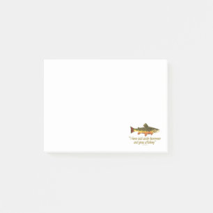 Post-it® Pêcheur de truites