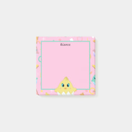 Post-it® Peekaboo rose bébé poussin