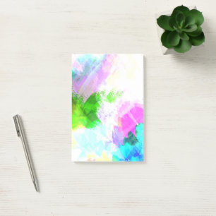 Post-it® peinture Abstraite à l'aquarelle