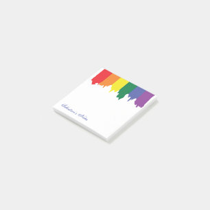 Post-it® Peinture arc-en-ciel pour Gay pride LGBT personnal