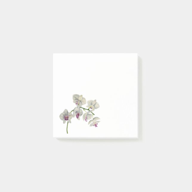 Post-it® Peinture d'aquarelle d'orchidée (Devant)