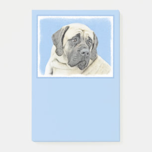 Post-it® Peinture Mastiff (Fawn) anglaise - Art Chien origi