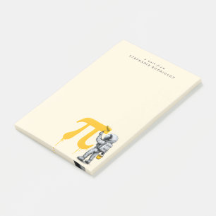 Post-it® Peinture personnalisée d'astronaute cool Symbole P