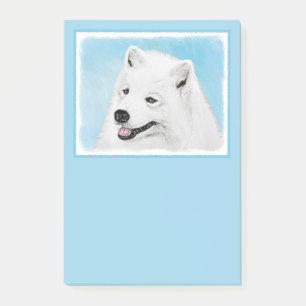Post-it® Peinture Samoyed - Cute Original Chien Art