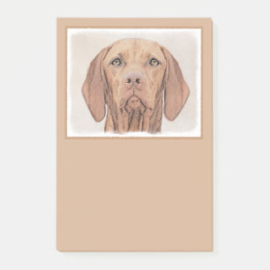 Post-it® Peinture Vizsla - Joli art original chien